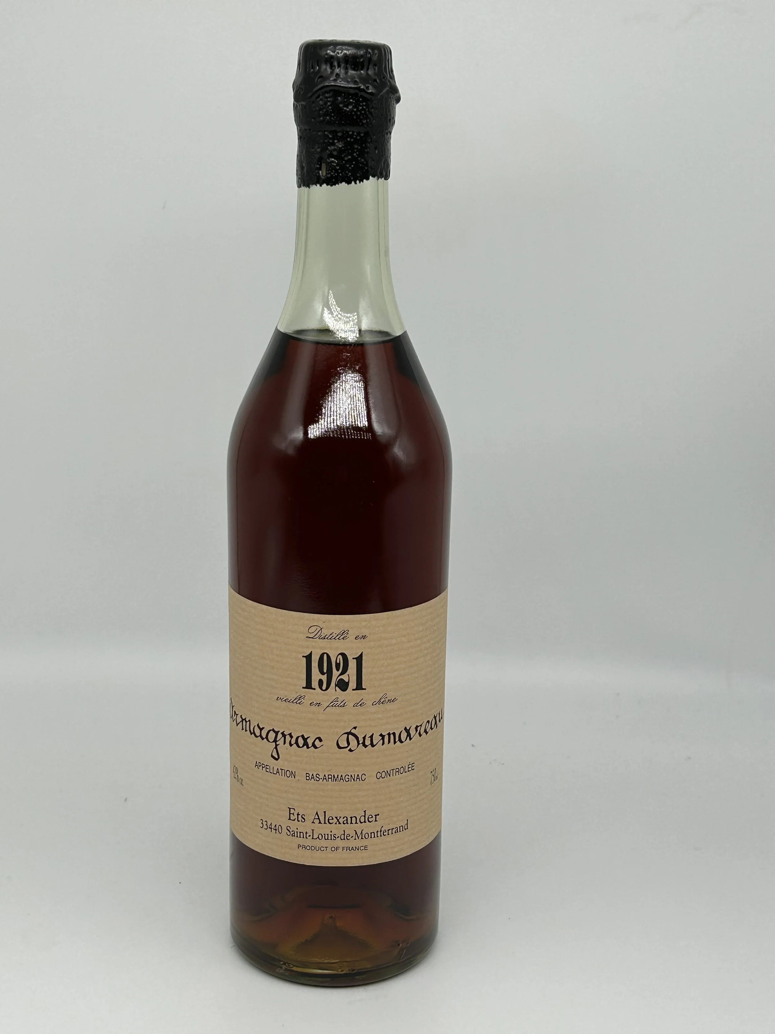 BARON GASTON LEGRAND BAS ARMAGNAC 1973 — cask-and-bottles